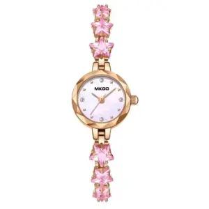 글륵 MKGO 쥬얼리 시계 핑크스톤 로즈골드