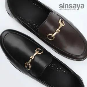 [신사야]신사야 가모비죠 라운딩 남성로퍼 SSY3004