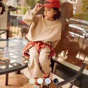 [지오다노주니어] 03113912 코튼 테리 프린트 조거 팬츠 (루즈핏)