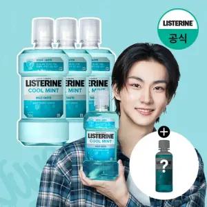 쿨민트 마일드 750ml x3 + 증)토탈케어 플러스 100ml