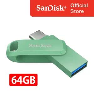 [샌디스크]USB 메모리 SDDDC3 울트라 듀얼 GO C타입 OTG 64GB 64기가 USB 3.2 Gen1 압생트 그린 무료배송