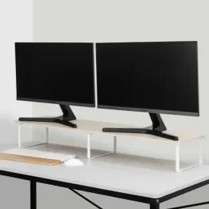 듀얼 모니터 받침대 28Y 베이지 7NC