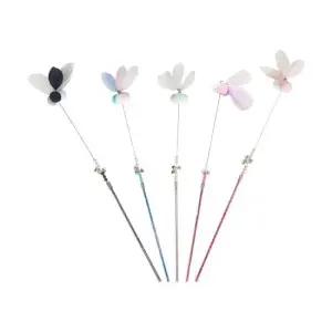 블루마토 [블루마토]폼폼 깃털 고양이 낚싯대-5개세트