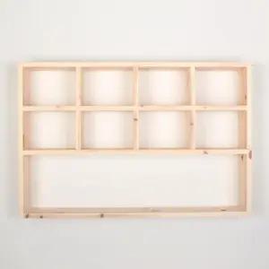 디자인엔씨 원목네모네모다용도선반 WF116 디자인엔씨