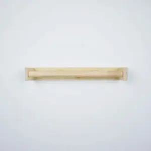 디자인엔씨 원목타월 옷걸이750A선반 WF358 디자인엔씨