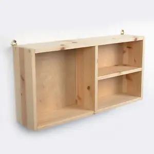 디자인엔씨 원목3칸2단직사각B선반 WF446 디자인엔씨