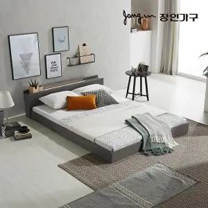 [장인가구]비비드 저상형 LED조명 USB포트 침대SS(7존독립) DYD-740SS