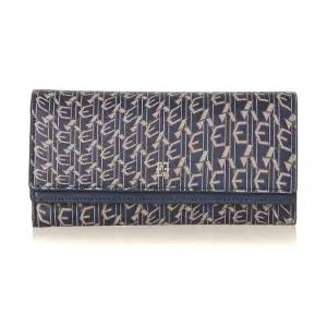 [롯데백화점]에스콰이아 여성 로고패턴 3단 장지갑 ECCSPR602