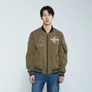 [롯데백화점]버커루 유니 나일론 와펜장식 MA-1 점퍼 B235Z5030P