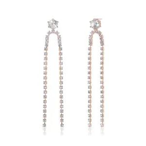 [루브르파리] 14k G.F 타일라 크리스탈 드롭 귀걸이 EA3060