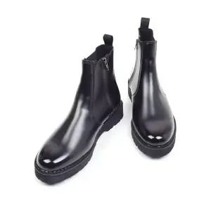 [하프클럽/세자매]한겨울까지 쭉 남성첼시부츠 푹신한 남자방한부츠 지퍼 앵클부츠