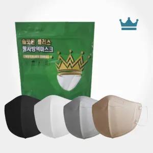 솔로몬 플러스 KF94 새부리형 컬러 마스크 25매입