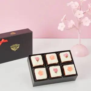 벚꽃미니케이크 흔들리는 벚꽃속에서