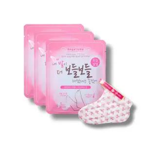 엔젤리즘 보들보들 히팅 풋 마스크 3매입 194639