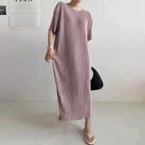 [보리보리/보리맘]빅사이즈 플리츠 주름 롱 원피스 여름 여행 Pp503