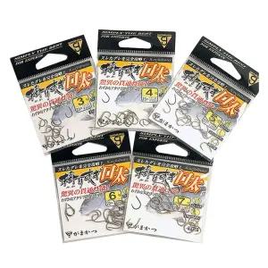 가마가츠 바늘 카가리스기 구태 긴꼬리 벵에돔 구레 바늘 바다 갯바위 찌 낚시 채비