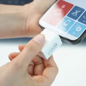 큐브엑스 iXflash Cube 갤럭시 아이폰 USB메모리 외장하드 백업 OTG 128,256기가