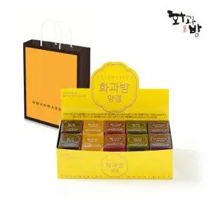 [NS홈쇼핑][화과방] 달콤한 큐빅 영양갱(30입)+쇼핑백[34636623]