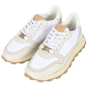 토즈 여성 미니 체인 스니커즈 베이지화이트 XXW87K0HR80QPZ FWQ3