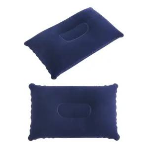 OW 휴대용 에어베개 낮잠 여행용 야외 공기주입 캠핑