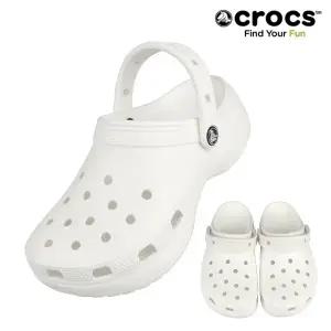 매장판 당일발송 클래식 플랫폼 클로그 우먼 206750-100