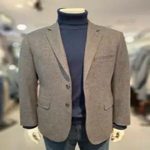 [트레몰로] 주)세정  트레몰로  사방스판  캐주얼 셋업  단품자켓  브라운 TRNFA3Z8431