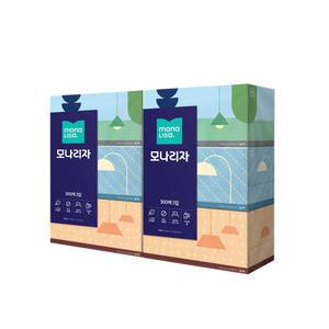 각티슈 모나리자 미용티슈 300매 5+1개