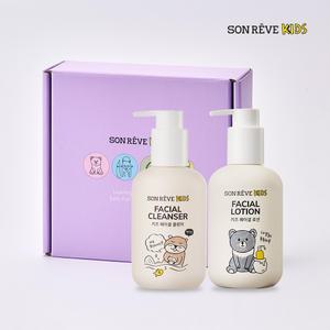 쏭레브 키즈 2종 선물세트 (페이셜로션+페이셜클렌저)