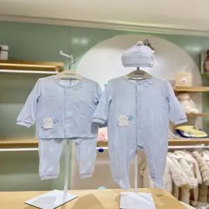 압소바HM (아기내의)톤톤 모달 내의 우주복 모자 세트(25신상) (Q8A2110603)