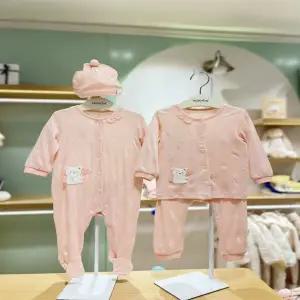 압소바HM (아기내의)톤톤 모달 내의 우주복 모자 세트(25신상) (Q6A2110603)