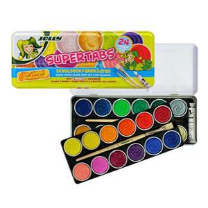 물감 고체물감 고체물감세트 졸리고체물감 24색 지구화학 졸리