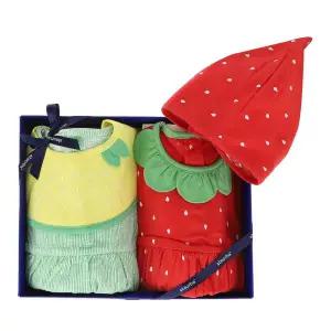 갤러리아 (압소바쌍둥이출산,백일,예쁜아기옷)트로이,키키바디슈트2벌세트