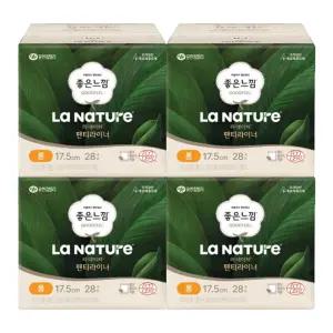 [좋은느낌]좋은느낌 라네이처 네이처백 팬티라이너 롱 28PX4팩