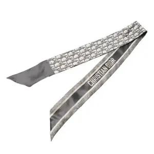 [DIOR][명품] 크리스찬 디올 디올 오블리크 미차 스카프 방도 그레이