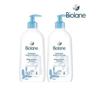 비올란 2 in 1 바디앤헤어 클렌저 350ml x2개 아기 신생아 올인원 저자극 코코넛워시