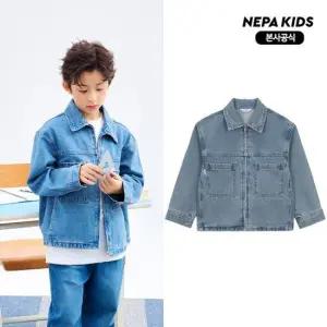 [네파키즈/택가129,000] KLC0601 데님 트러커 자켓 본사직영