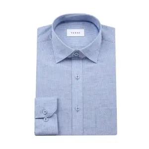 [갤러리아] 예작25년S/S(일반핏)모달코든 스트라이프린넨 긴팔셔츠YJESUR521BL