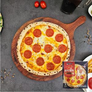 저온숙성 화덕 페퍼로니피자 10인치 간편조리 캠핑요리