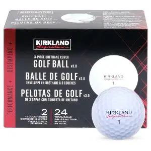 커클랜드 시그니춰 3 피스 골프공 24개