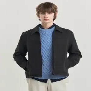 [24FW] HZJU4C303CG 반값세일챠콜 그레이 가먼트워싱 워크 자켓