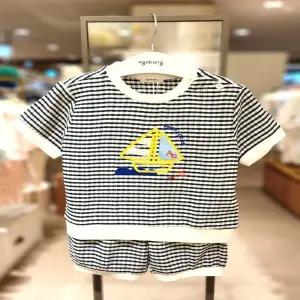 [아가방] 테오체크요루반팔7부상하세트 (01S333006)