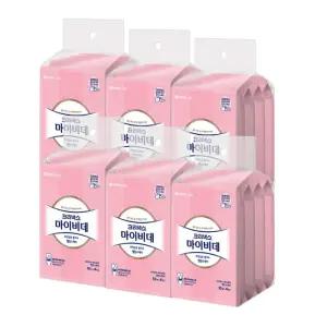 [크리넥스]크리넥스 마이비데 밸런스케어 10매 4입X6팩