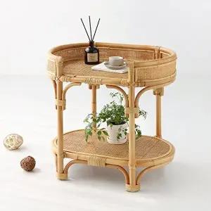 [마켓비]PASAR 사이드테이블 6645 라탄 CR0046 0808.4498