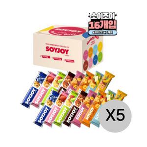 소이조이 8종 16개 X5 버라이어티팩 회사 탕비실 간식 BNS