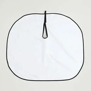 미용 커트보 화이트 스트랩고정 두꺼운목 넥커버-WFHMAXD