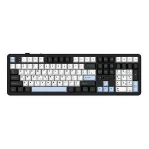AULA 유,무선 블루투스 기계식키보드, 독거미 F108 한영 펀키스 국내 정품 스카이 블랙 KTT 저소음바다축