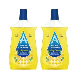 아스토니쉬 바닥 클리너 제스티 레몬 1L 2개 광택 먼지제거 청소