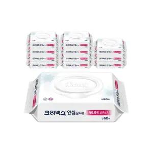 [크리넥스]크리넥스 안심 소독에코그린소프트 물티슈 모음