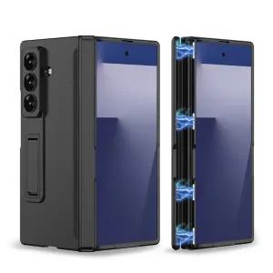 풀커버 마그네틱 슬림 힌지보호 케이스 블랙 갤럭시Z 폴드7