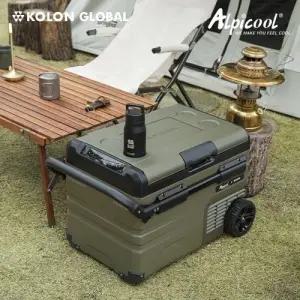 알피쿨 X35 올리브 차량용냉장고 캠핑냉장고 코오롱수입 정식A/S 카키 휴대용 이동식 차박